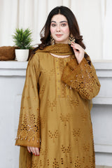 Zeenat By Gulposh Unstitched 3 Piece Lawn Collection'2025-02