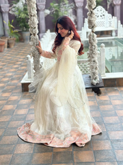 Riwayat By Yashfa Studio Stitched 3 Piece Luxury Formals Suit-MUSHQ