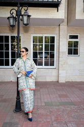 Mashrib Stitched 2 Piece Digital Prints Suit-Eden Luxe (Herringbone)