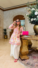 Urban Cut Embellished Cotton 1-Piece Shirt-C0297