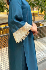 Urban Cut 2 Piece Cotton Embroidered Suit