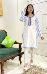 Urban Cut 1 Piece Cotton Embroidered Shirt Elegant & Comfortable