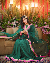 Tiraz Stitched 3 Piece Formals Suit-Muskan