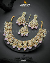 Amaryllis Necklace Mint Pink - Zeesy Jewellery