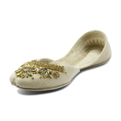 Ujaala Maharani - Cream Jutti