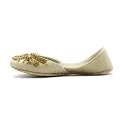 Ujaala Maharani - Cream Jutti