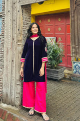 Urban Cut Stitched Co Ords Velvet-C0229