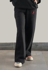 Asim Jofa Western Essentials Ajweb-01 Unisex Black Sweatpants 1 Pc