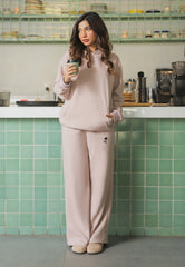 Asim Jofa Western Essentials Ajweb-02 Unisex Linen Beige Sweatpants 1 Pc