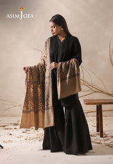 Asim Jofa Shawl Ajhs-18 Embroidered Shawl 1 Pc