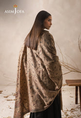 Asim Jofa Shawl Ajhs-18 Embroidered Shawl 1 Pc