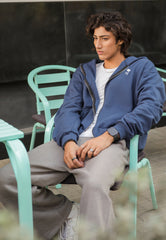 Asim Jofa Western Essentials Ajwet-04 Unisex Double Zipper Hoodie 1 Pc