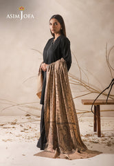 Asim Jofa Shawl Ajhs-18 Embroidered Shawl 1 Pc