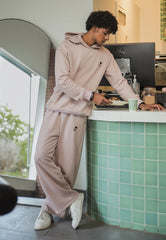 Asim Jofa Western Essentials Ajweb-02 Unisex Linen Beige Sweatpants 1 Pc