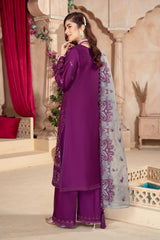 Raya By Imrozia Serene Stitched 3 Piece Winter Suit-IP-114 Mahika