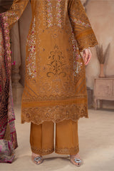 Raya By Imrozia Serene Stitched 3 Piece Winter Suit-IP-117 Arooba