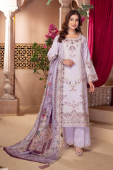 Raya By Imrozia Serene Stitched 3 Piece Winter Suit-IP-118 Eshita