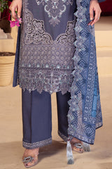 Raya By Imrozia Serene Stitched 3 Piece Winter Suit-IP-119 Tiya