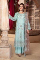 Raya By Imrozia Serene Stitched 3 Piece Winter Suit-IP-120 Miksha
