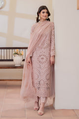 Rohi By Imrozia Serene Stitched 3 Piece Summer Suit-IP-134 Zareha (Tea Pink)