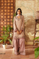 Iznik Unstitched 3 Piece Pre Fall Linen Collection'2025-IPF-09