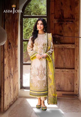 Asim Jofa Basic Print Union Ajbb-03 Printed Lawn 3 Pcs