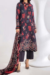 Inara by Adan's Libas 3 Piece Unstitched Luxury Lawn Collection'2024-D-5662