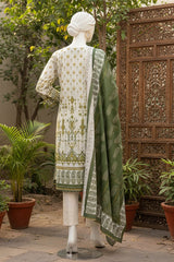 Almeerah Unstitched 3 Piece Winter Khaddar Luxe Collection'2025-Ivory Frost Glow