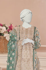 Almeerah Unstitched 3 Piece Emb Cutwork Lawn Vol-01 Collection'2025-Ivory Grace