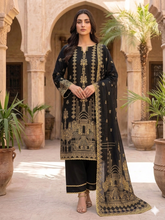 Abeera Exclusive Stitched 3 Piece Summer Jacquard Suit-J-07