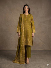 Abeera Exclusive Stitched 3 Piece Summer Jacquard Suit-J-10