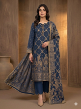 Abeera Exclusive Stitched 3 Piece Summer Jacquard Suit-J-13