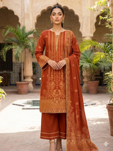 Abeera Exclusive Stitched 3 Piece Summer Jacquard Suit-J-04