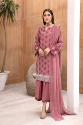 Zerlin by Johra Unstitched 3 Piece Chikankari Lawn Suit-JH-201