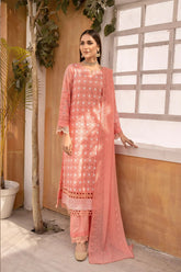 Zerlin by Johra Unstitched 3 Piece Chikankari Lawn Collection'2023-JH-204
