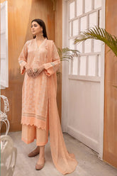 Zerlin by Johra Unstitched 3 Piece Chikankari Lawn Collection'2023-JH-208