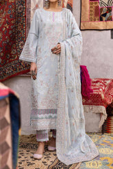 Ulfat By Johra Unstitched 3 Piece Emb Banarsi Jacquard Lawn Suit-JH-255