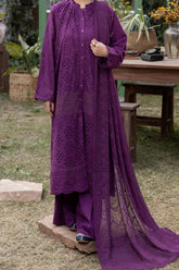 Aniyah by Johra Unsitched 3 Piece Chikankari Lawn Suit-JH-70