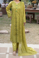 Aniyah by Johra Unsitched 3 Piece Chikankari Lawn Suit-JH-71