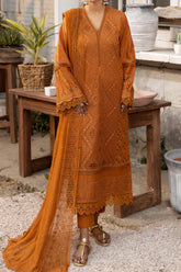Aniyah by Johra Unsitched 3 Piece Chikankari Lawn Suit-JH-72