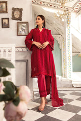 Suhana by Johra Unstitched 3 Piece Festive Chikankari Lawn Collection'2023-JH-277