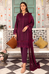 Suhana by Johra Unstitched 3 Piece Festive Chikankari Lawn Collection'2023-JH-279