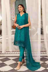 Suhana by Johra Unstitched 3 Piece Festive Chikankari Lawn Collection'2023-JH-283