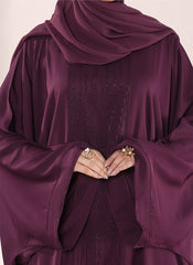 Hijab Ul Hareem Elegant Drape Jilbab Abaya | JILBAB-C-1104