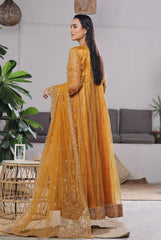 Dressline Semi Stitched 3 Pc Luxury Emb Net Collection