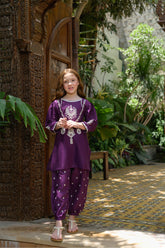Fresh Bird Stitched 2 Piece Festive Kids Suit-Jamni