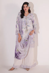 Mahroosh By Guzel Stitched 3 Piece Formals Chiffon Suit-03-Janan