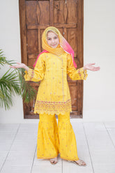 Saheli By Suntex Stitched 3 Piece Formals Eid Edit Suit-2582