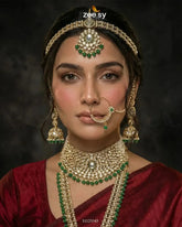 Jeweled Traditionnal Grand Bridal Set