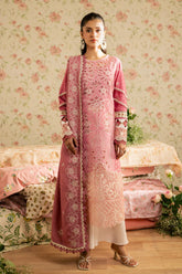 Kaia by Mahnur Unstitched 3 Piece Emb Winter Suit-K-13